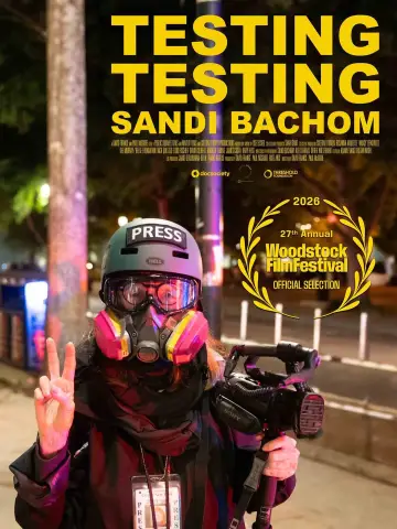 Testing Testing Sandi Bachom plakat