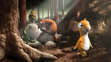 Zasłona do filmu "Gruffalo, de père en fils" #1838116