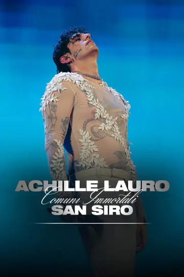Achille Lauro - Comuni immortali - San Siro plakat