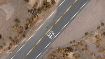 Zasłona do filmu "Route 66, une légende américaine" #1800679