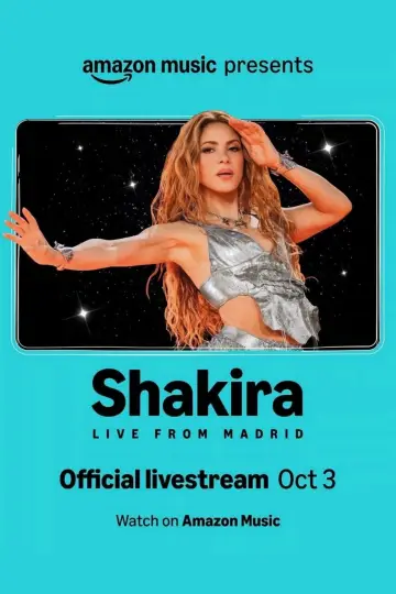 Plakat do filmu "Shakira Live from Madrid" #1804631