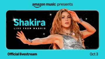 Zasłona do filmu "Shakira Live from Madrid" #1832123