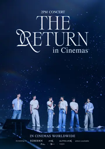 투피엠 콘서트 "더 리턴" 인 시네마 plakat