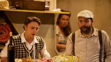 Zasłona do filmu "Les Marchands d
