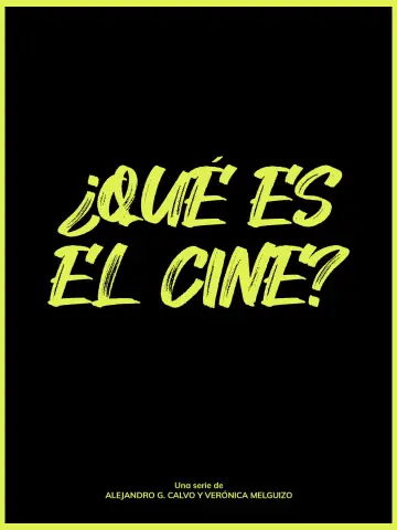 ¿Qué es el cine? plakat