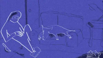 Zasłona do filmu "Two Chapter Blue Dog" #1840099