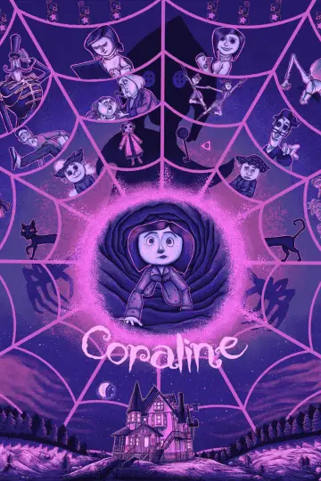 Coraline e o Mundo Secreto plakat