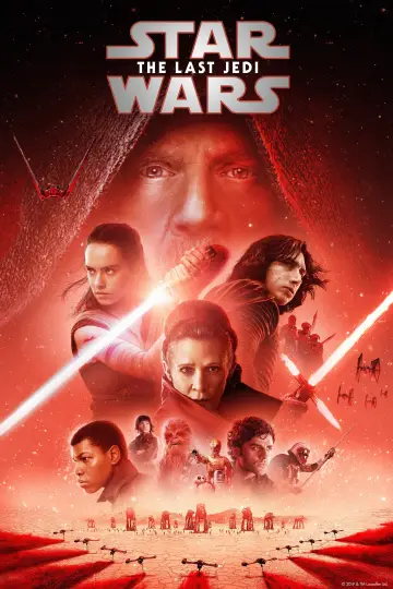 Plakat do filmu "Gwiezdne wojny: Ostatni Jedi" #28076