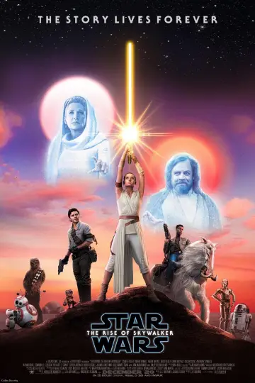 Plakat do filmu "Gwiezdne wojny: Skywalker. Odrodzenie" #30693
