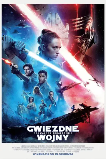 Plakat do filmu "Gwiezdne wojny: Skywalker. Odrodzenie" #581108