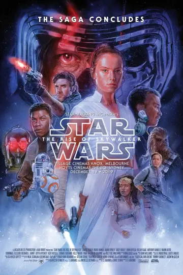 Plakat do filmu "Gwiezdne wojny: Skywalker. Odrodzenie" #581154