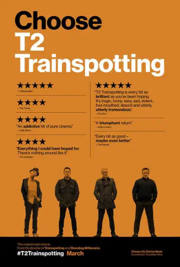 Plakat do filmu "T2: Trainspotting" #121415