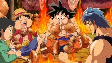 Zasłona do filmu "The Dream 9 Toriko & One Piece & Dragon Ball Z Super Collaboration Special!" #1048476