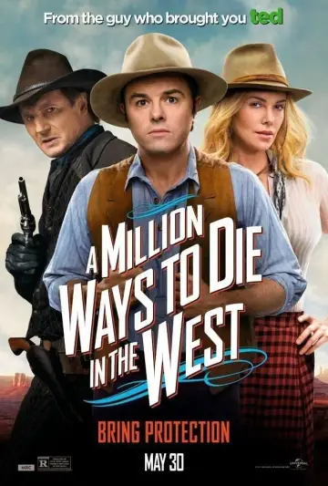 Plakat do filmu "Milion Sposobów, jak Zginąć na Zachodzie" #54360