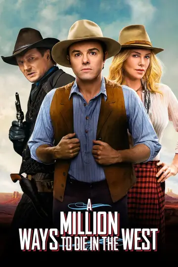 Plakat do filmu "Milion Sposobów, jak Zginąć na Zachodzie" #54367