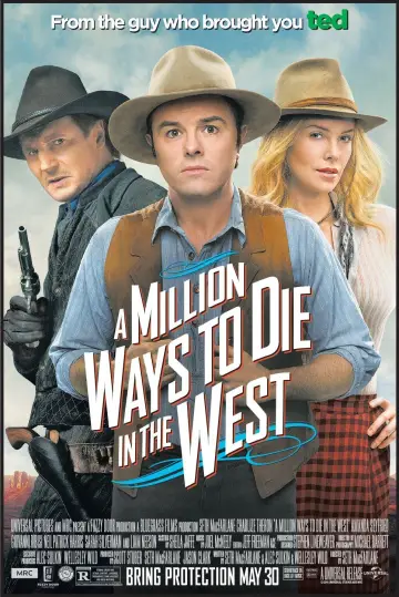 Plakat do filmu "Milion Sposobów, jak Zginąć na Zachodzie" #718052