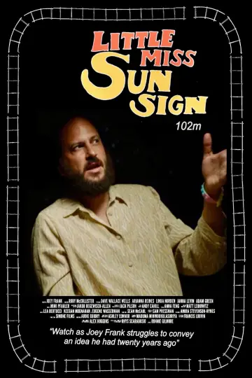 Plakat do filmu "Little Miss Sun Sign" #1890798