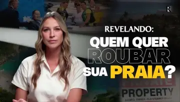 Quem quer roubar sua praia? plakat