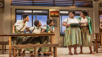 Zasłona do filmu "School Girls; Or, The African Mean Girls Play" #1895690