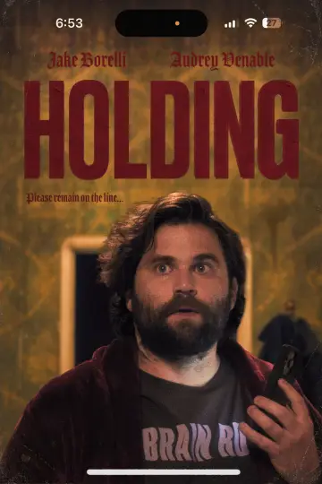 Holding plakat
