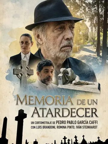 Memoria de un atardecer plakat
