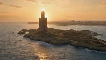 Zasłona do filmu "Le phare d