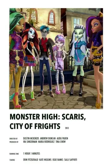 Plakat do filmu "Monster High: Upioryż - miasto strachu" #467138