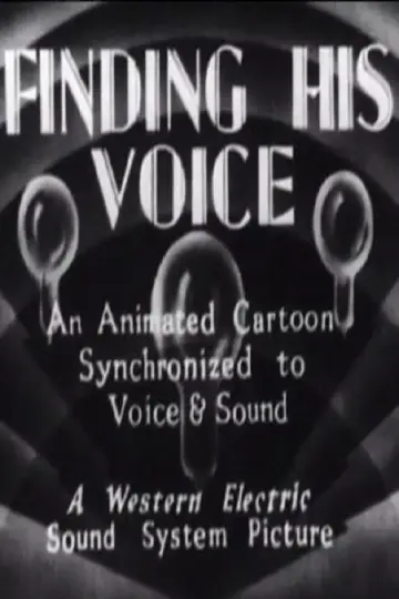 Finding His Voice plakat