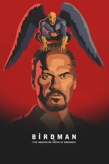 Plakat do filmu "Birdman czyli (nieoczekiwane pożytki z niewiedzy)" #1198465