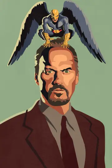 Plakat do filmu "Birdman czyli (nieoczekiwane pożytki z niewiedzy)" #213229