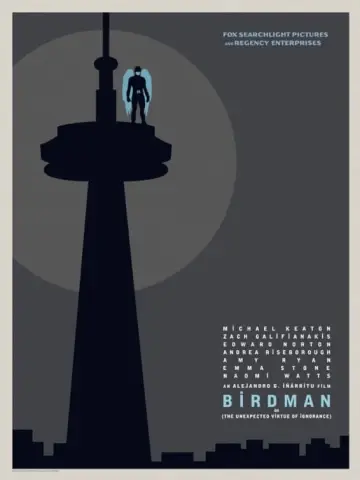 Plakat do filmu "Birdman czyli (nieoczekiwane pożytki z niewiedzy)" #213246