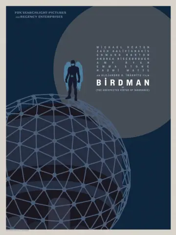 Plakat do filmu "Birdman czyli (nieoczekiwane pożytki z niewiedzy)" #213252