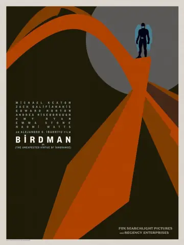 Plakat do filmu "Birdman czyli (nieoczekiwane pożytki z niewiedzy)" #213254