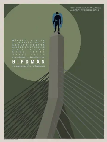 Plakat do filmu "Birdman czyli (nieoczekiwane pożytki z niewiedzy)" #213255