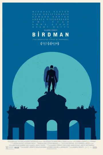 Plakat do filmu "Birdman czyli (nieoczekiwane pożytki z niewiedzy)" #213257