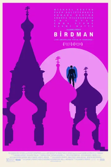 Plakat do filmu "Birdman czyli (nieoczekiwane pożytki z niewiedzy)" #213261
