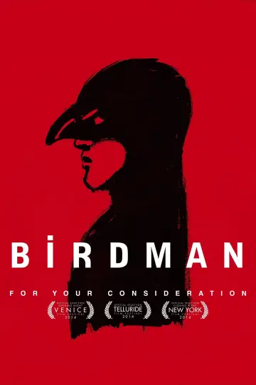 Plakat do filmu "Birdman czyli (nieoczekiwane pożytki z niewiedzy)" #213265
