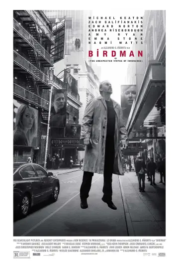 Plakat do filmu "Birdman czyli (nieoczekiwane pożytki z niewiedzy)" #213267