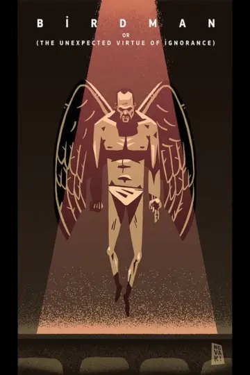 Plakat do filmu "Birdman czyli (nieoczekiwane pożytki z niewiedzy)" #213277