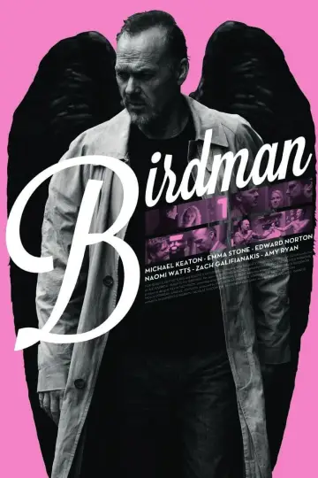 Plakat do filmu "Birdman czyli (nieoczekiwane pożytki z niewiedzy)" #213282