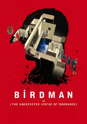 Plakat do filmu "Birdman czyli (nieoczekiwane pożytki z niewiedzy)" #213283