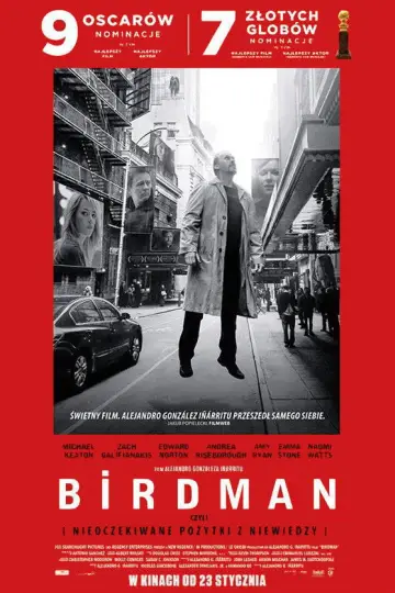 Birdman czyli (nieoczekiwane pożytki z niewiedzy)