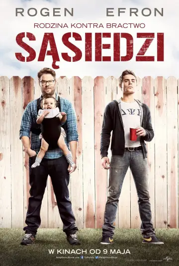 Plakat do filmu "Sąsiedzi" #693509