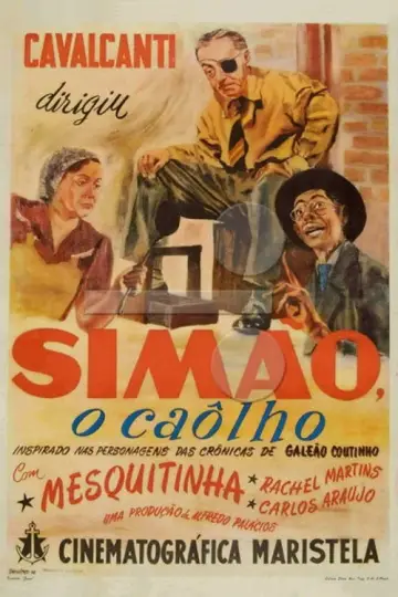 Plakat do filmu "Simão, o Caolho" #1148241