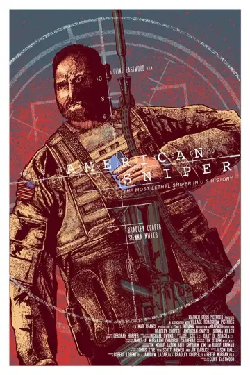 Plakat do filmu "Snajper" #29276