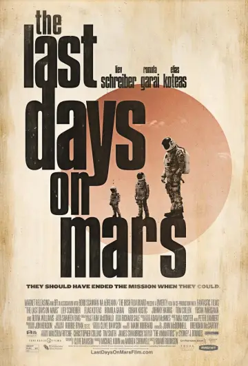 Plakat do filmu "Ostatnie dni na Marsie" #151342