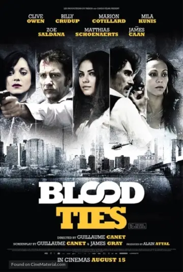Plakat do filmu "Więzy Krwi" #304051