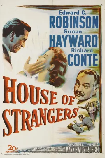 Plakat do filmu "House of Strangers" #1573159