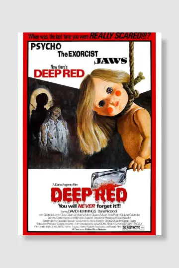Plakat do filmu "Głęboka czerwień" #1200767