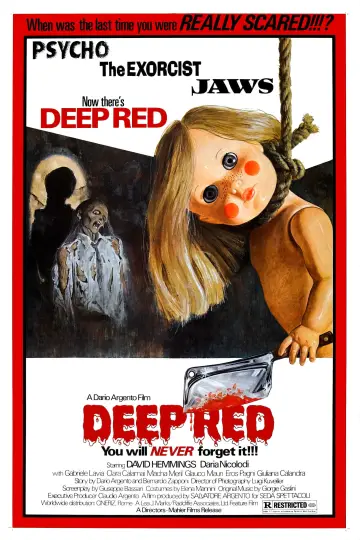 Plakat do filmu "Głęboka czerwień" #754292